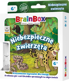Gra BrainBox: Pocket - Niebezpieczne zwierzęta