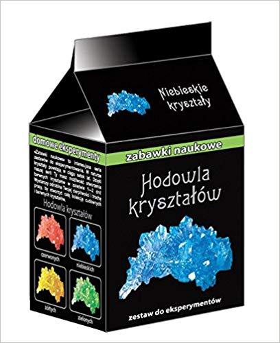 Hodowla kryształów niebieskie
