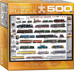 Puzzle 500 History of Trains 6500-0251