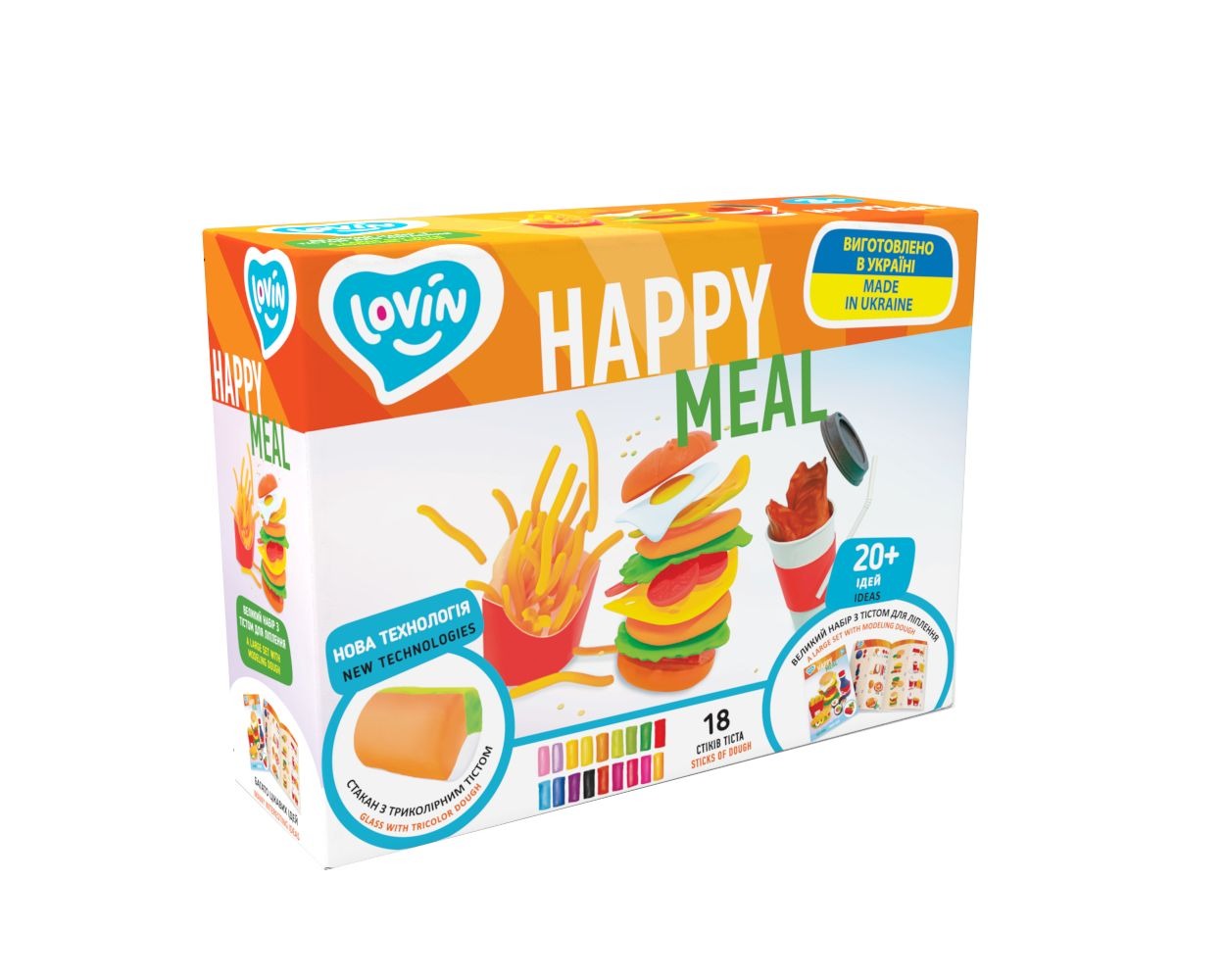 Masa plastyczna lekka TM Lovin Happy Meal