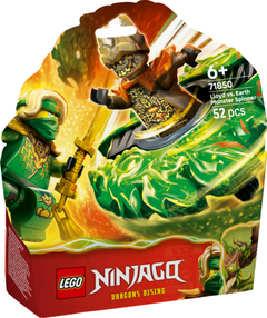 LEGO Ninjago Lloyd kontra ziemny potwór na spinnerze 71850