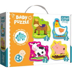 Puzzle Baby Classic Na farmie 36127