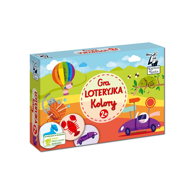 Gra Loteryjka kolory Kapitan Nauka