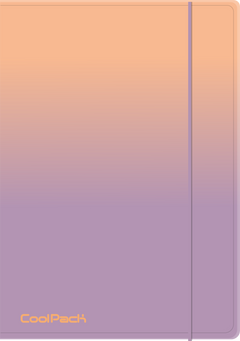 Teczka na gumkę A4 Coolpack Gradient BERRY