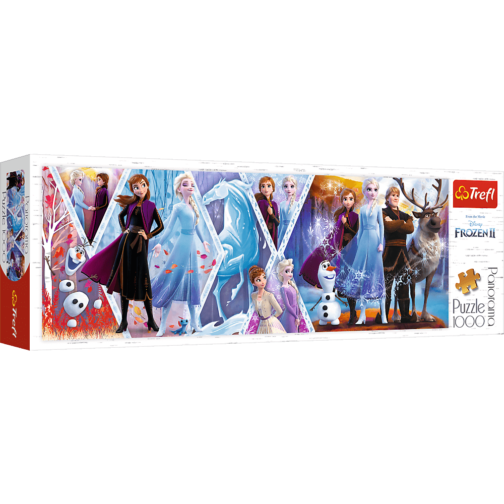 Puzzle 1000 panoramiczne Kraina Lodu 2 29048