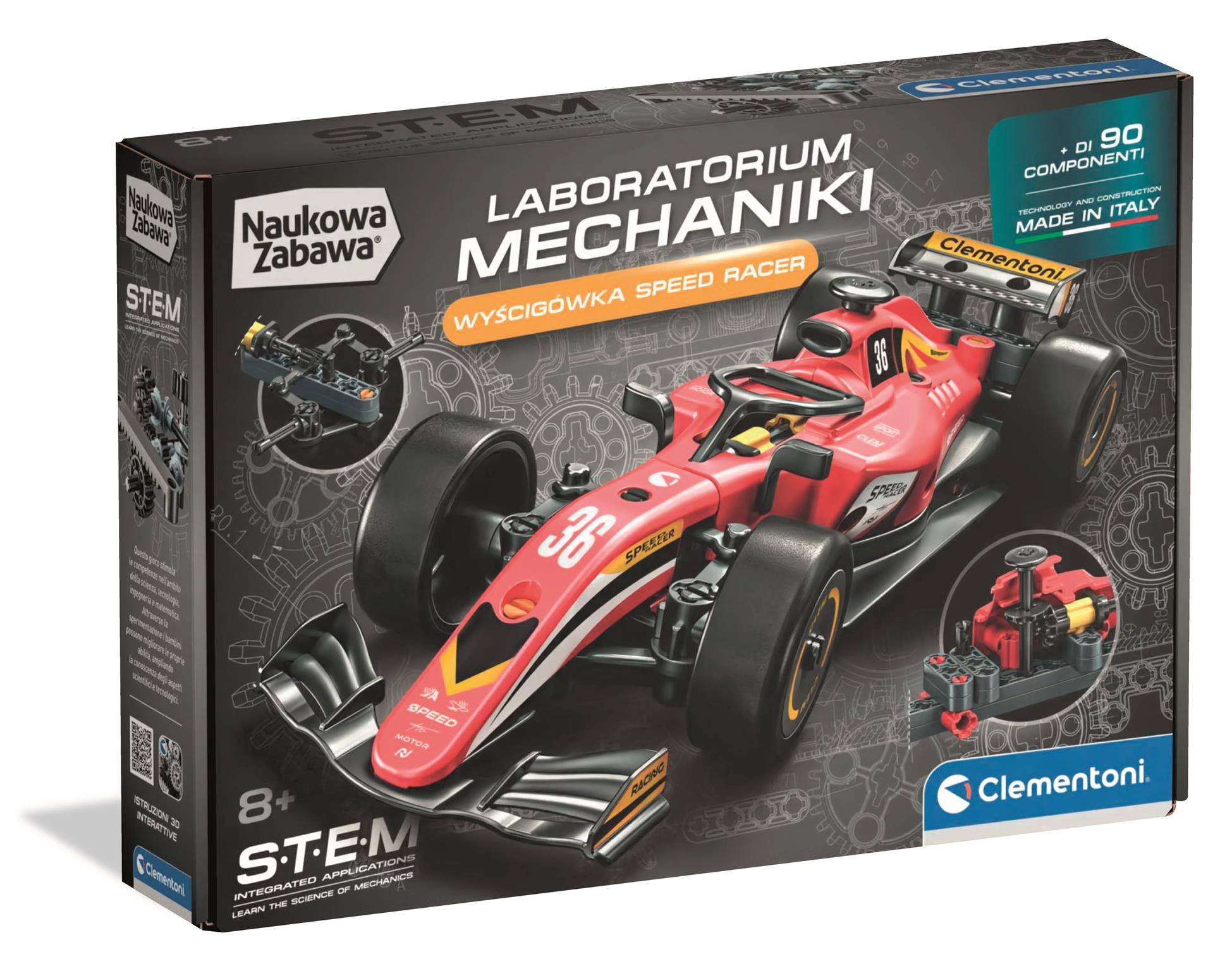 Laboratorium Mechaniki Wyścigówka Speed Racer 50288