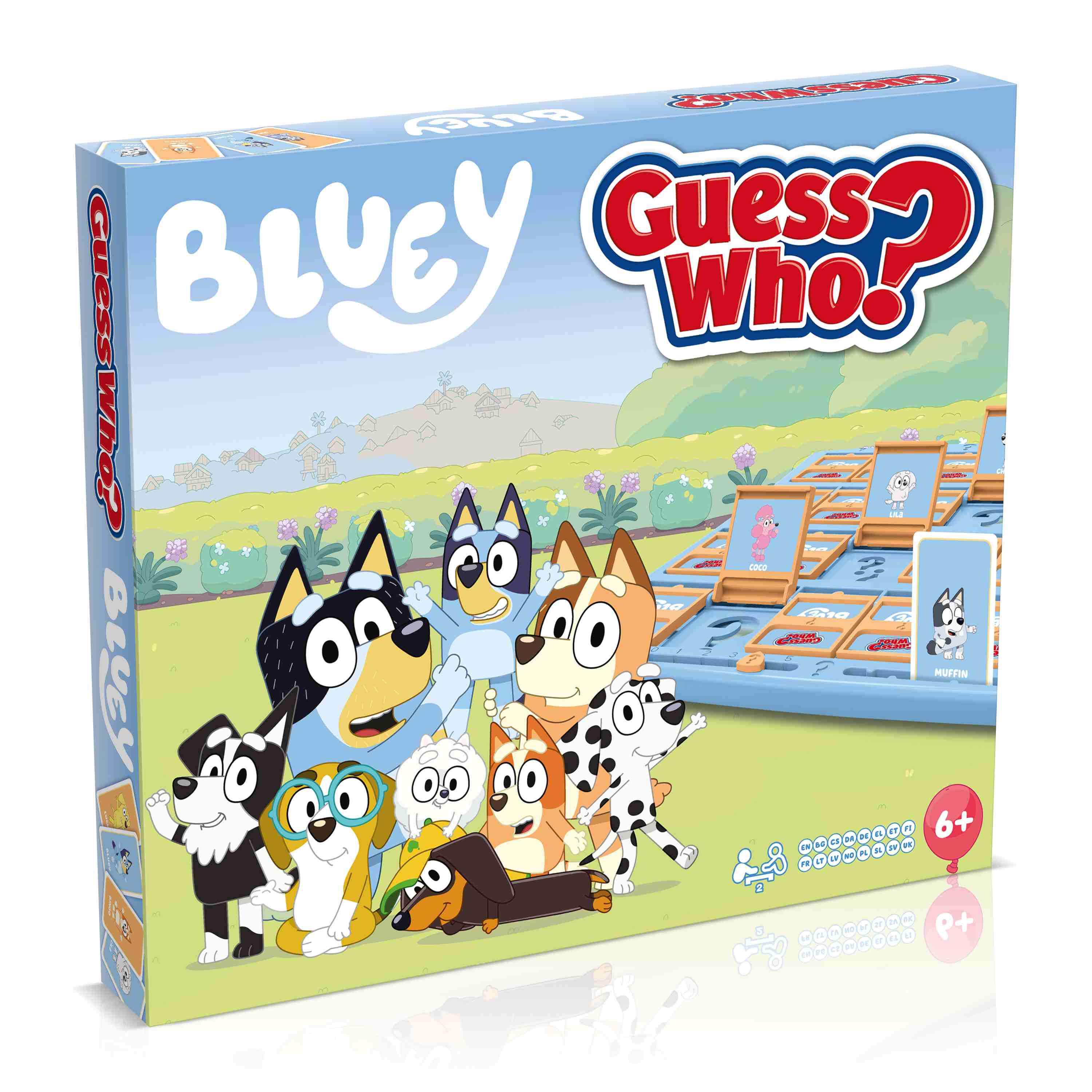 Gra Zgadnij Kto to? Bluey