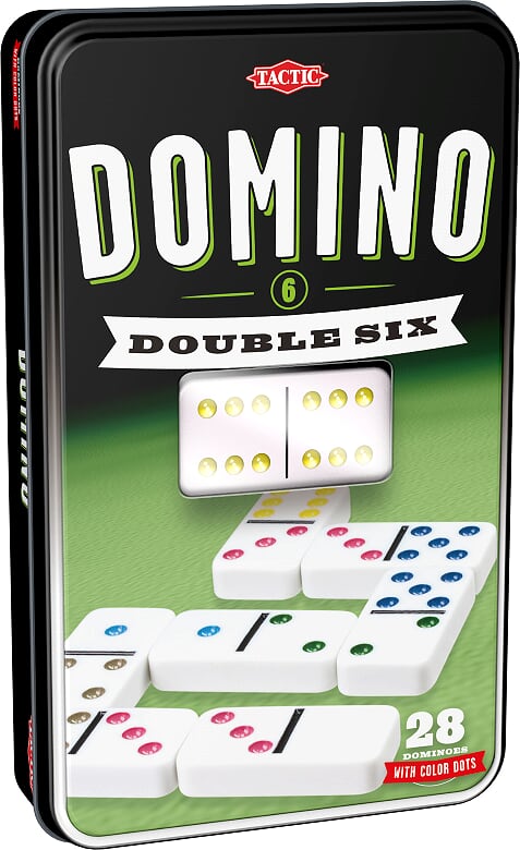 Gra domino Klasyczne w puszce