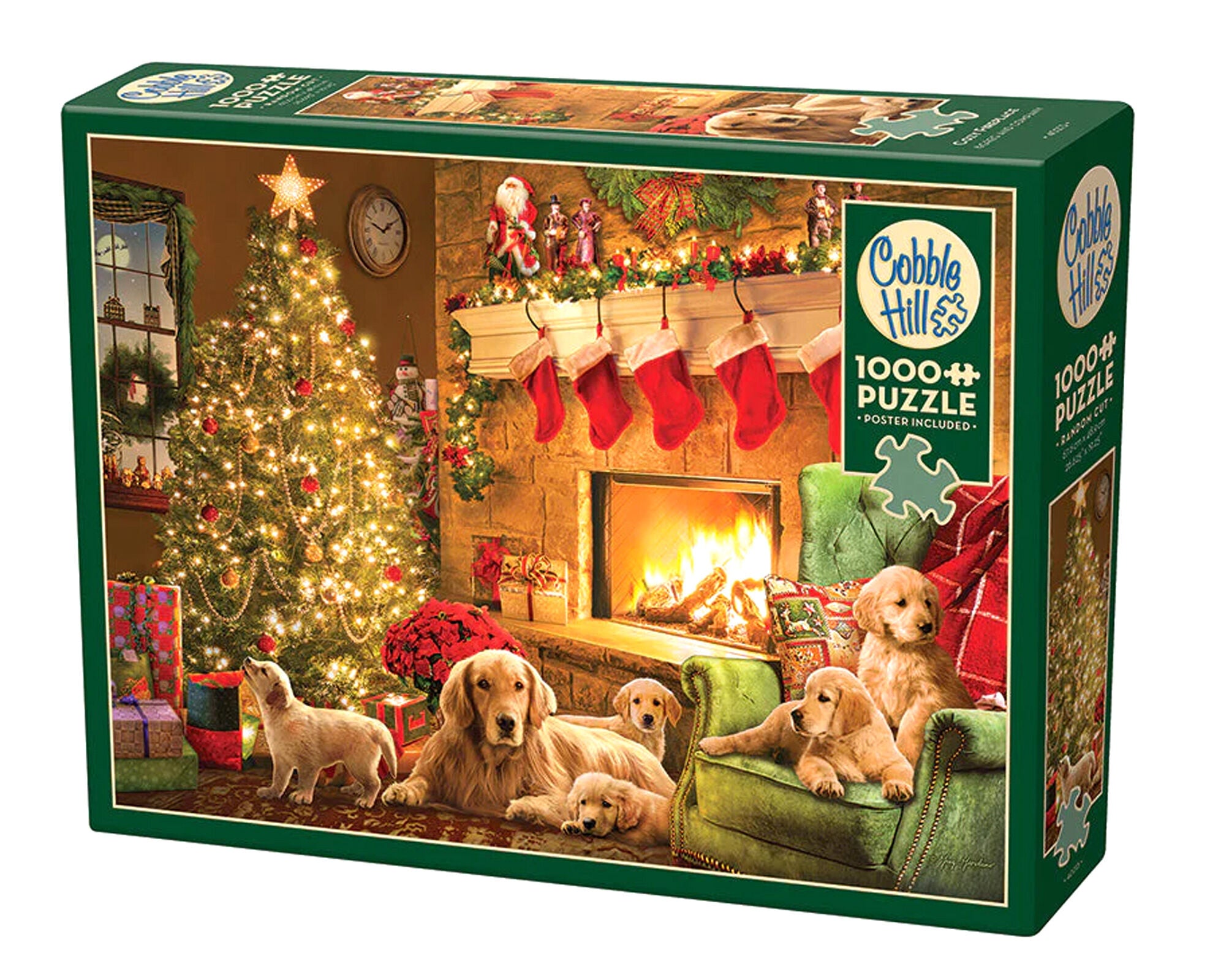Puzzle 1000 Świąteczny kominek 113019
