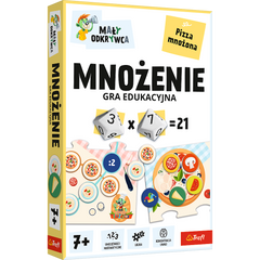 Gra Mnożenie Mały Odkrywca Rodzina Treflików 02802