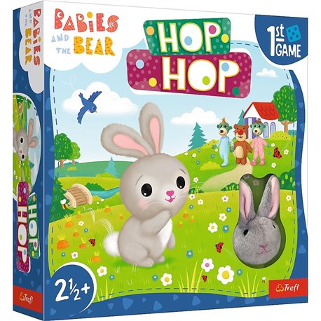 Gra hop hop! Bobaski i miś 02435