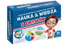 Nauka & Wiedza 5 zmysłów zestaw eksperymentów