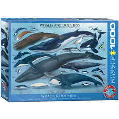 Puzzle 1000 Whales&Dolphins 6000-0082