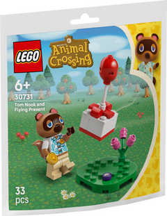 LEGO Animal Crossing Tom Nook i latający prezent 30731