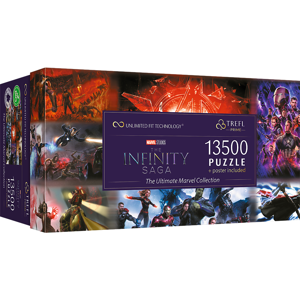 Puzzle 13500 Trefl Prime UFT The Ultimate Marvel Collection 81024