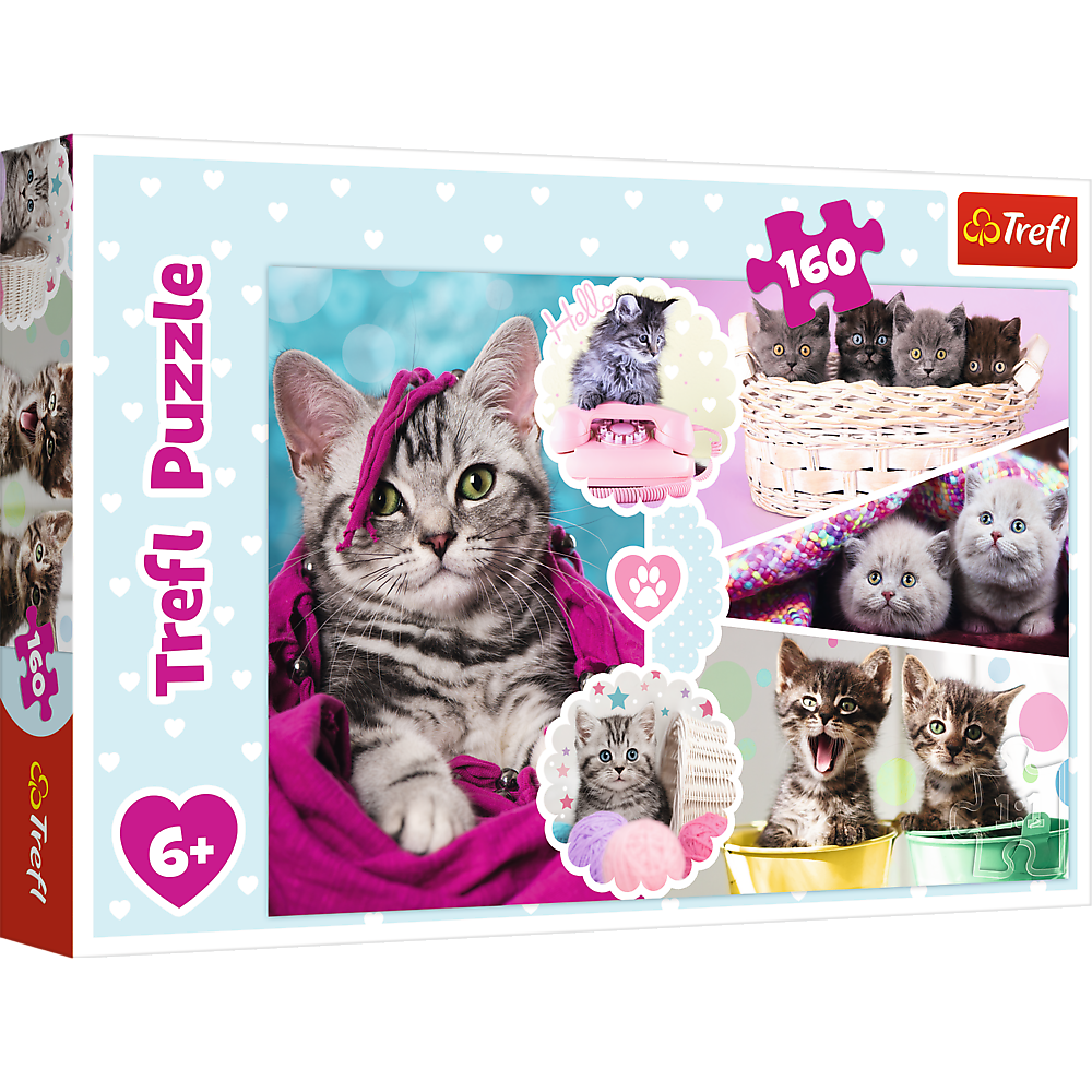 Puzzle 160 Urocze kotki 15371