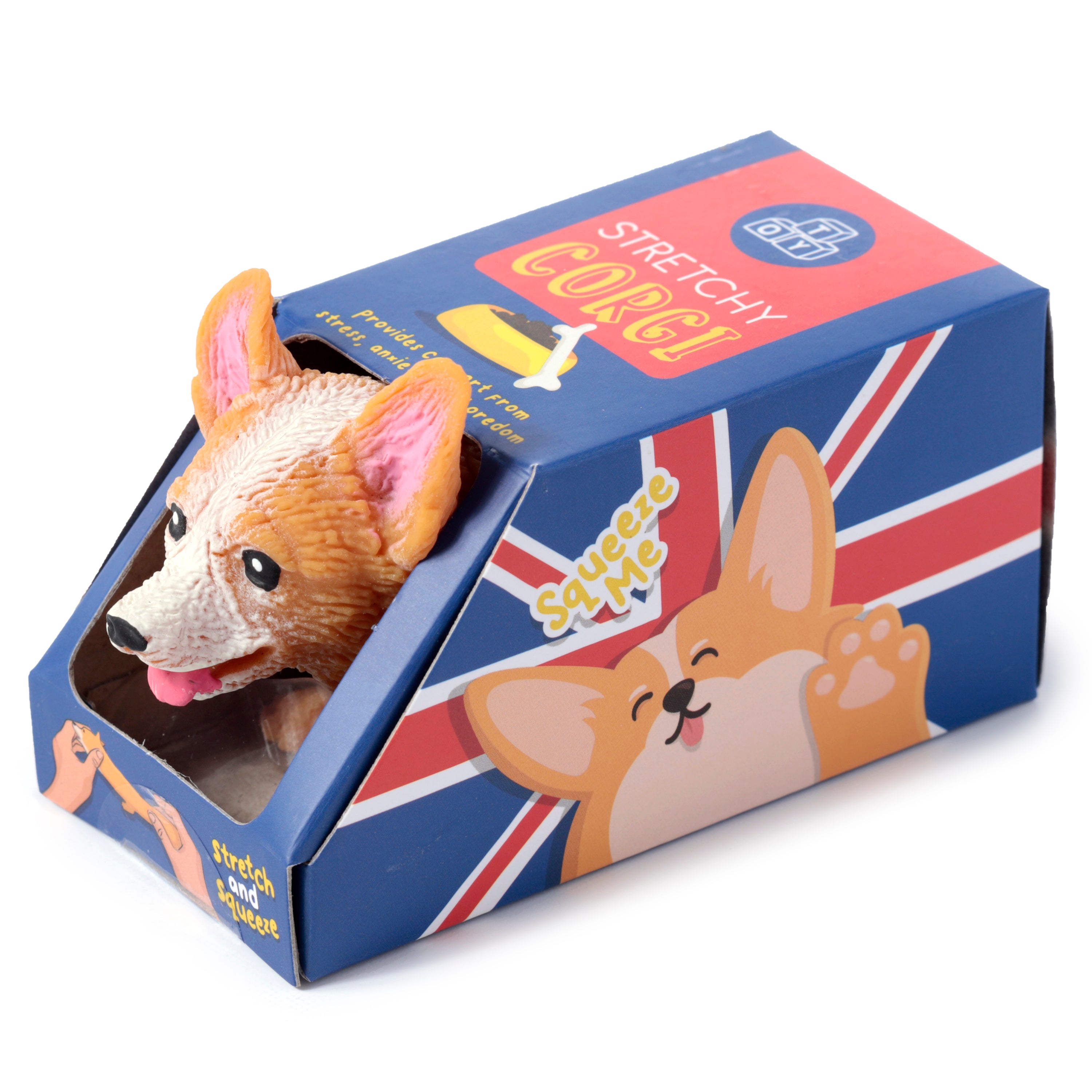 Gniotek rozciągliwy Pies Corgi TY894