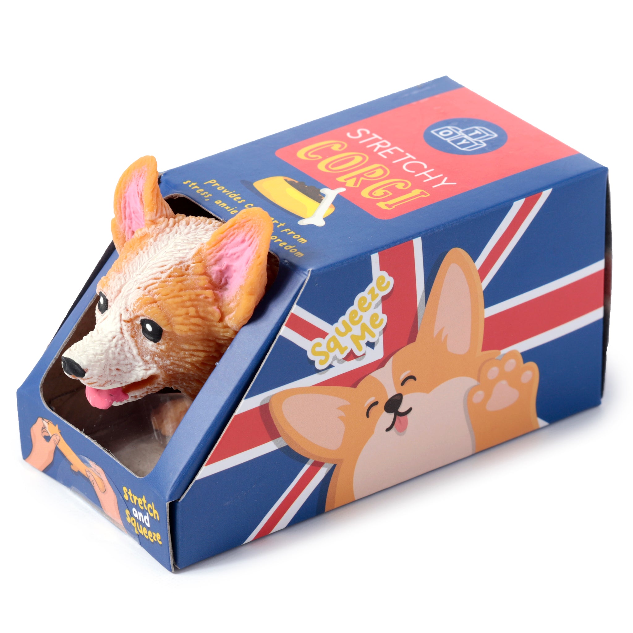 Gniotek rozciągliwy Pies Corgi TY894