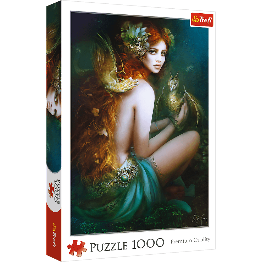 Puzzle 1000 Przyjaciółka smoków 10592