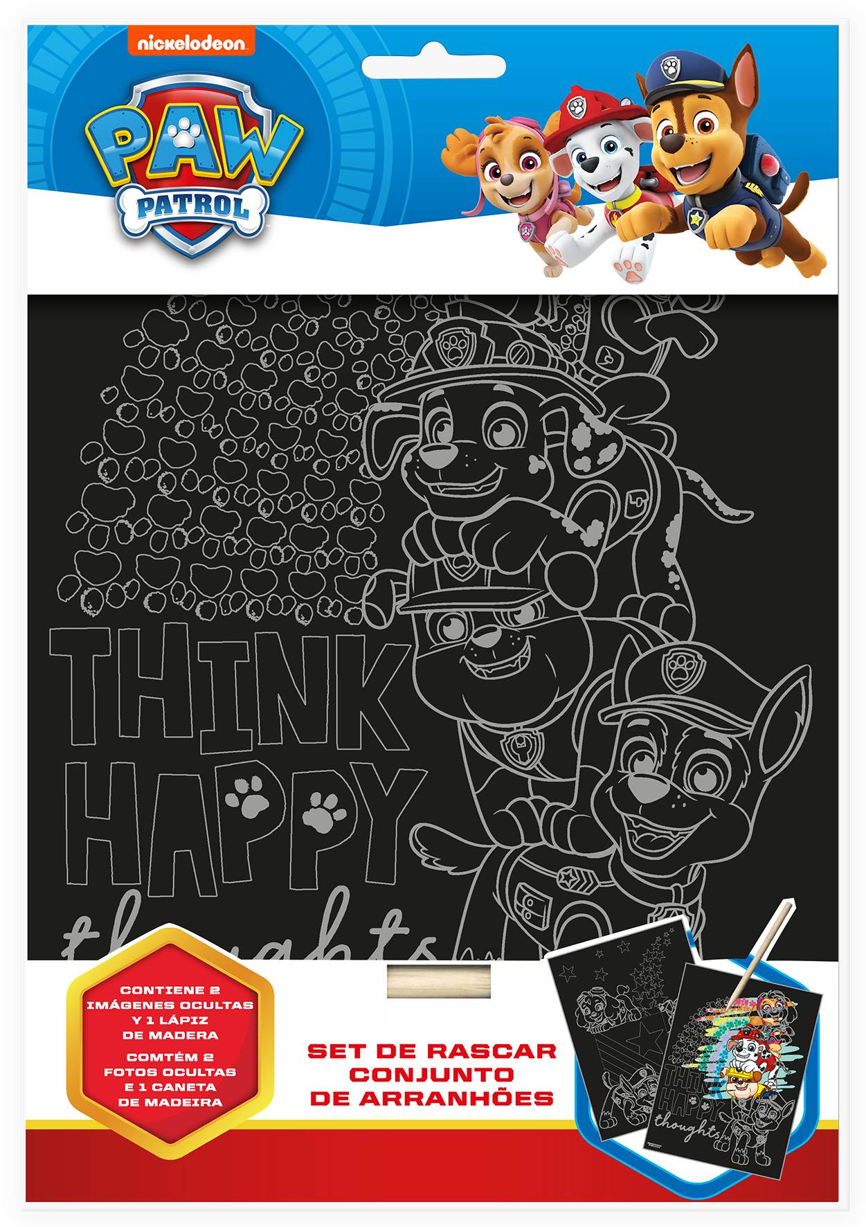 Wydrapywanka kreatywna Paw Patrol PW19756