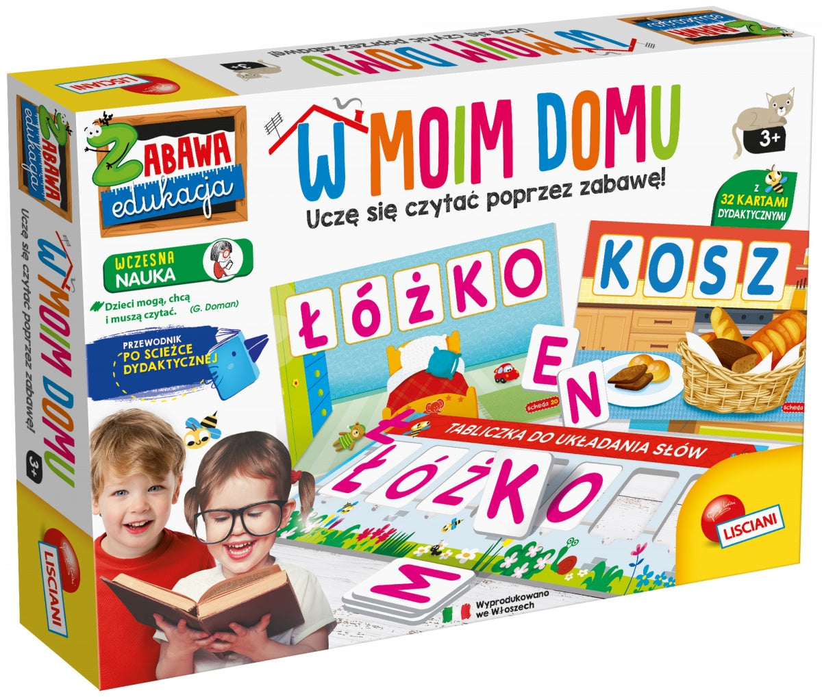 Zabawa edukacja W moim domu Uczę się czytać przez zabawę Montesori 304-PL68968