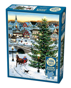 Puzzle 500 Świąteczna choinka 113073