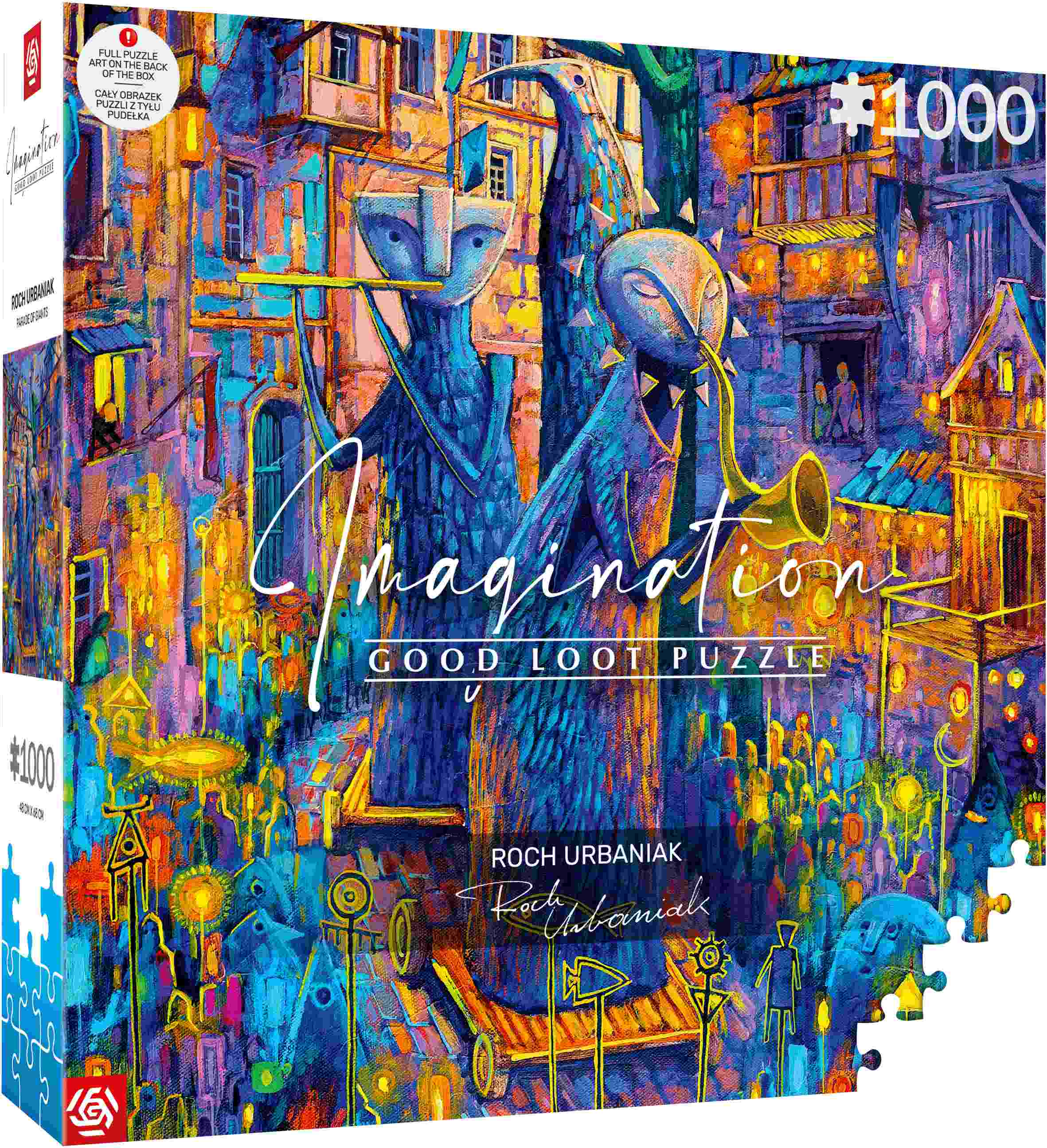 Puzzle 1000 Imagination Roch Urbaniak Parade of Giants Parada Olbrzymów