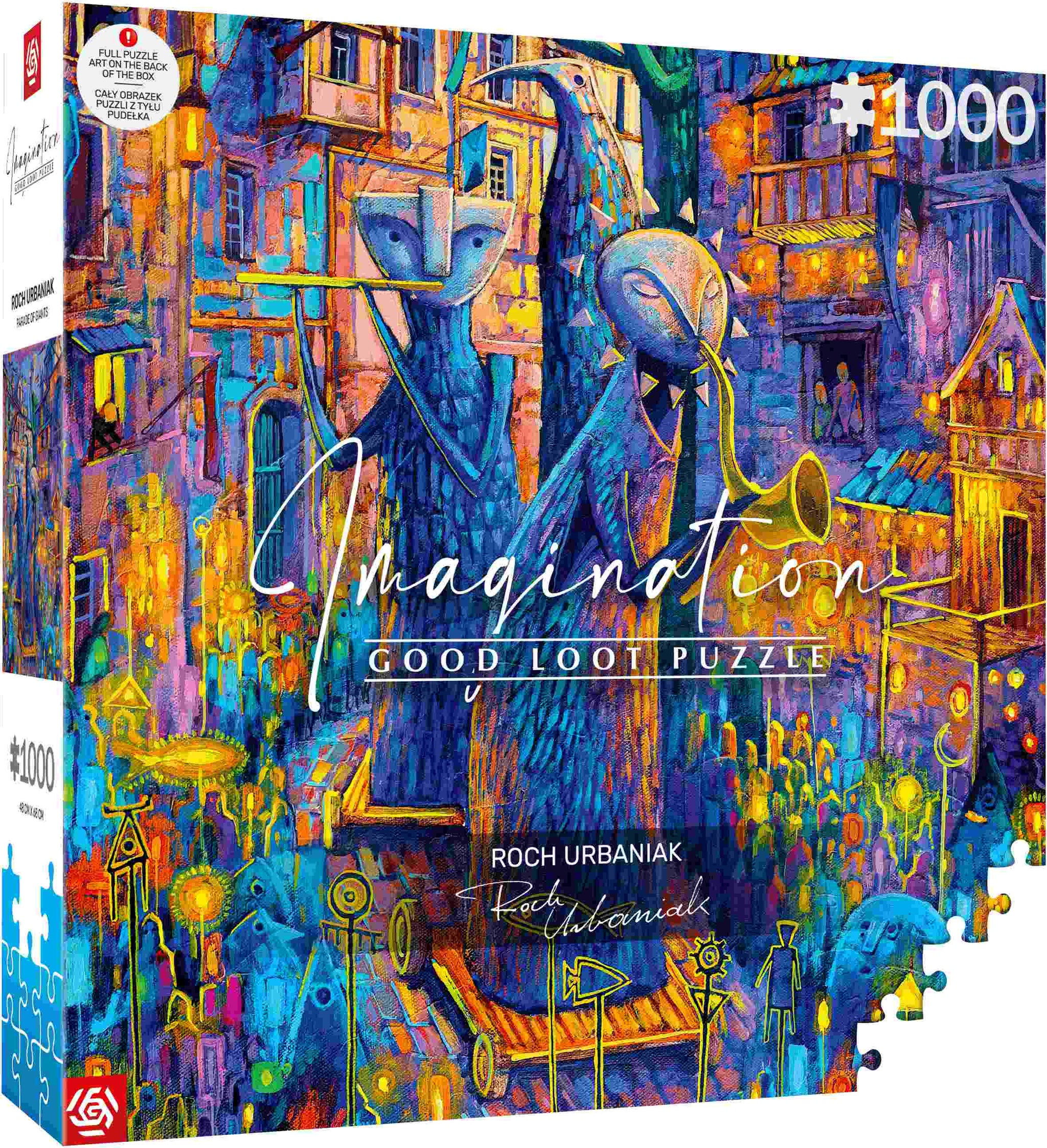 Puzzle 1000 Imagination Roch Urbaniak Parade of Giants Parada Olbrzymów