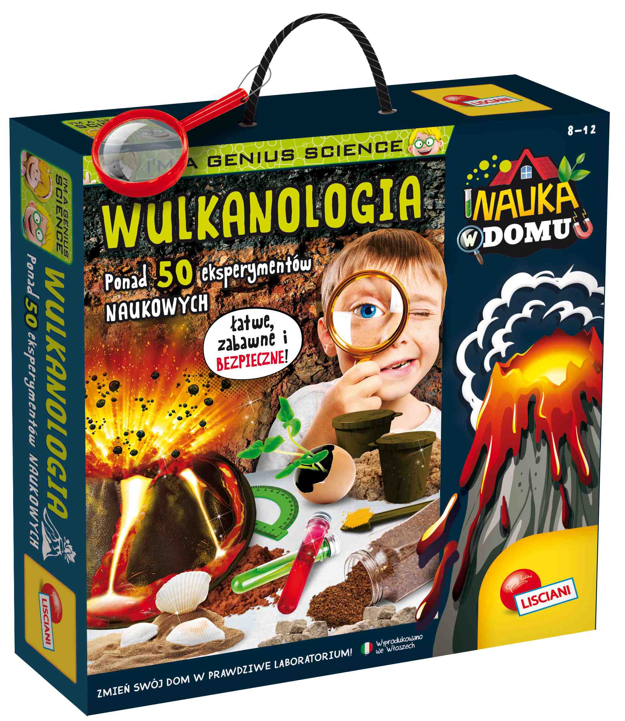 Lisciani I'm Genius Nauka w domu wulkanologia 304-PL97531