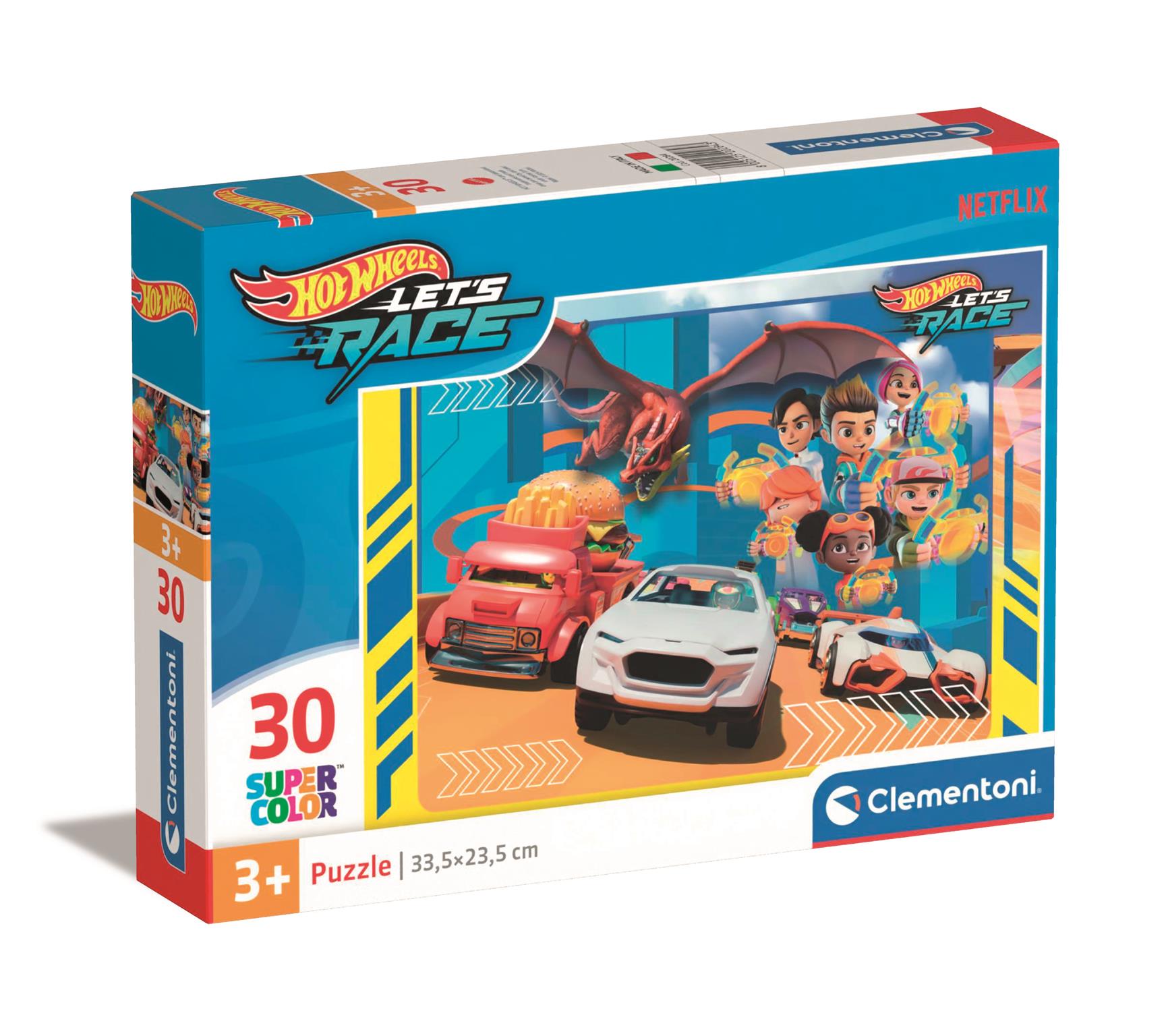 Puzzle 30 Super Kolor Hot Wheels 20284