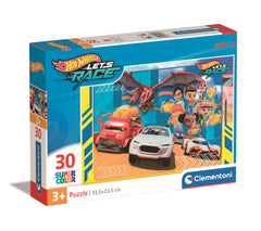 Puzzle 30 Super Kolor Hot Wheels 20284