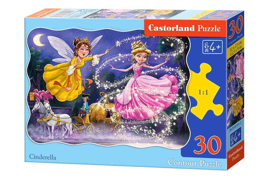 Puzzle 30 Kopciuszek B-03747
