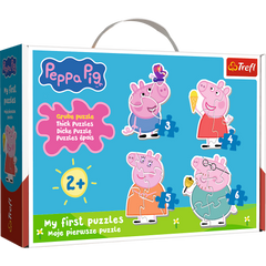 Puzzle Baby Classic Mała Świnka wśród przyjaciół Peppa Pig 36137