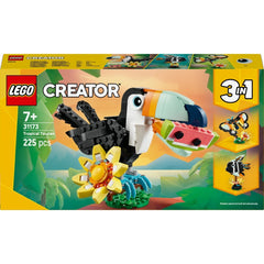 LEGO Creator 3w1 Dzikie zwierzęta Tropikalny Tukan 31173