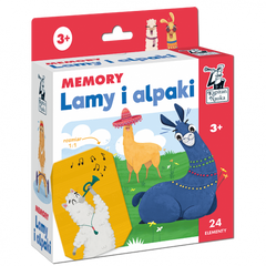 Gra Memory Lamy i alpaki Kapitan Nauka