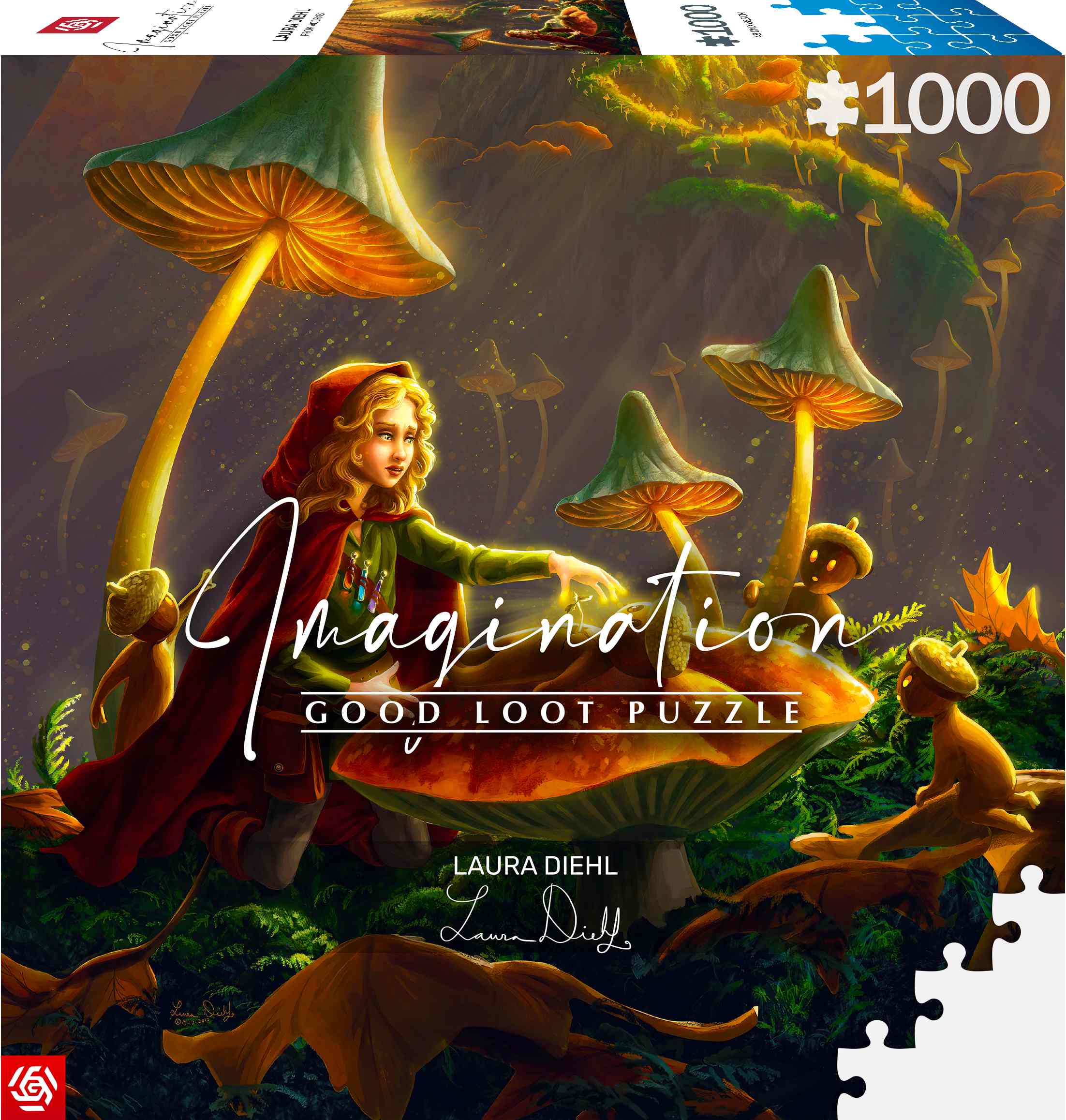 Puzzle 1000 Imagination Laura Diehl From Acorns Żołędziowa wróżka