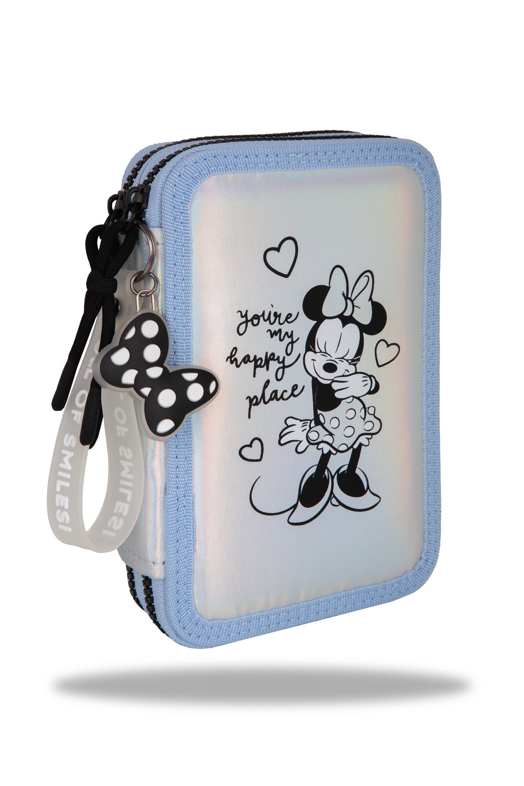 Piórnik 2-komorowy z wyposażeniem jumper 2 opal collection Disney 100