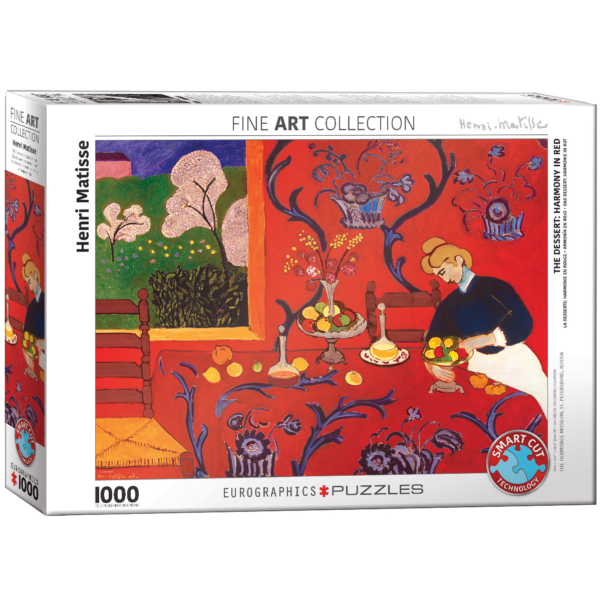 Puzzle 1000 Harmony in Red by Henri Matisse 6000-5610