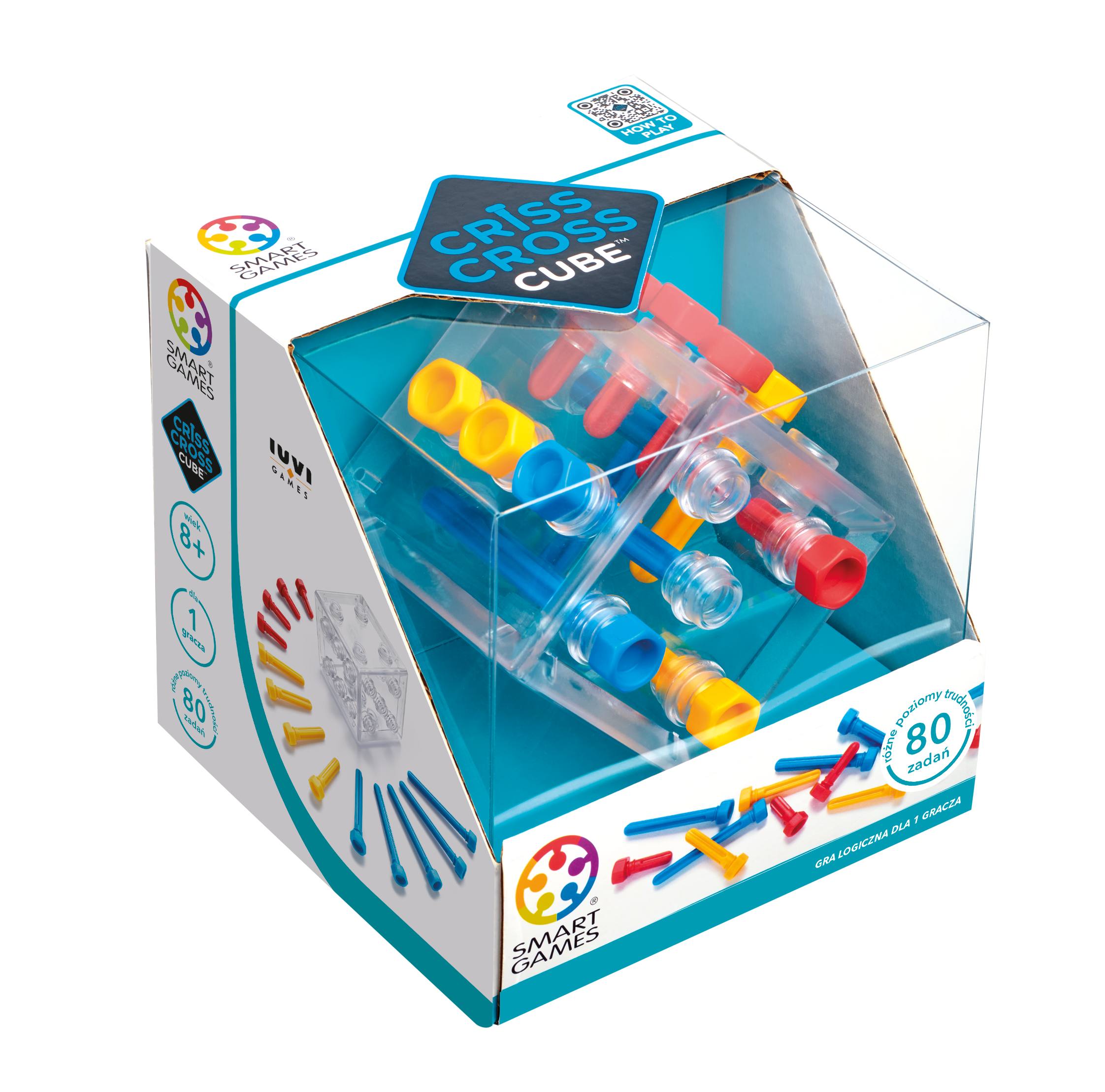 Gra Smart Games Criss Cross Cube IUVI Games