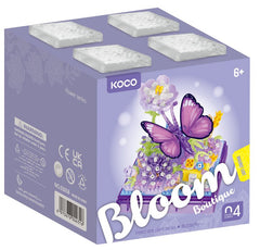Klocki KOCO Motyl na kwiatach 471 elementów