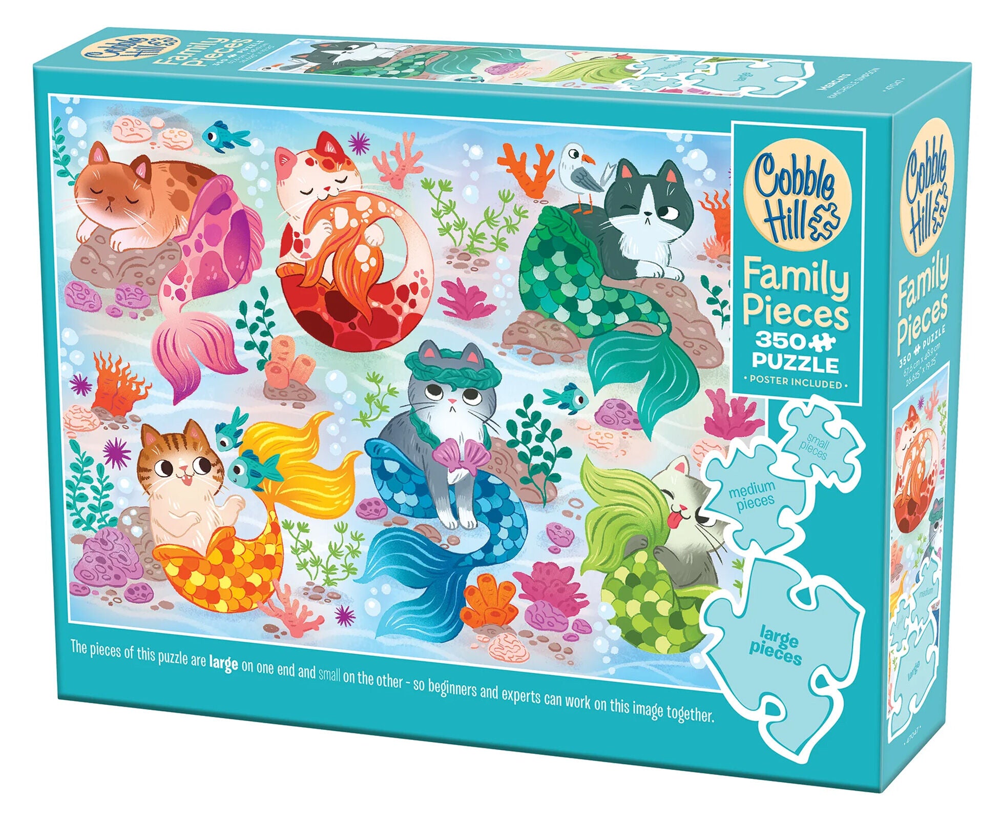 Puzzle 350 Syrenkotki 113587