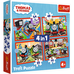 Puzzle 4w1 (12,15,20,24) Odjazdowy Tomek 34619