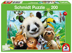 Puzzle 200 Wesołe zwierzaki 109058