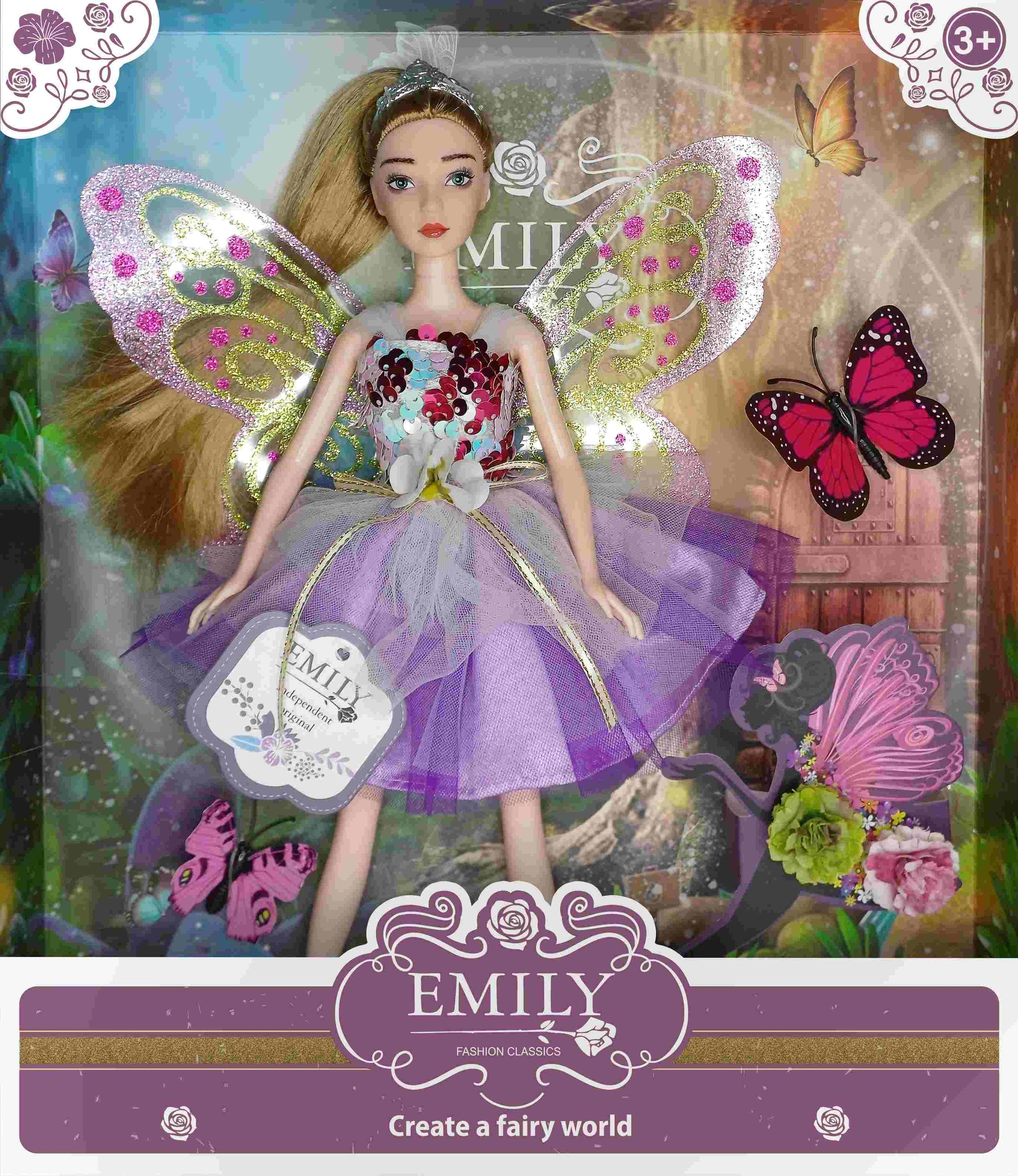 Lalka Emily wróżka pink 30 cm ToysInn