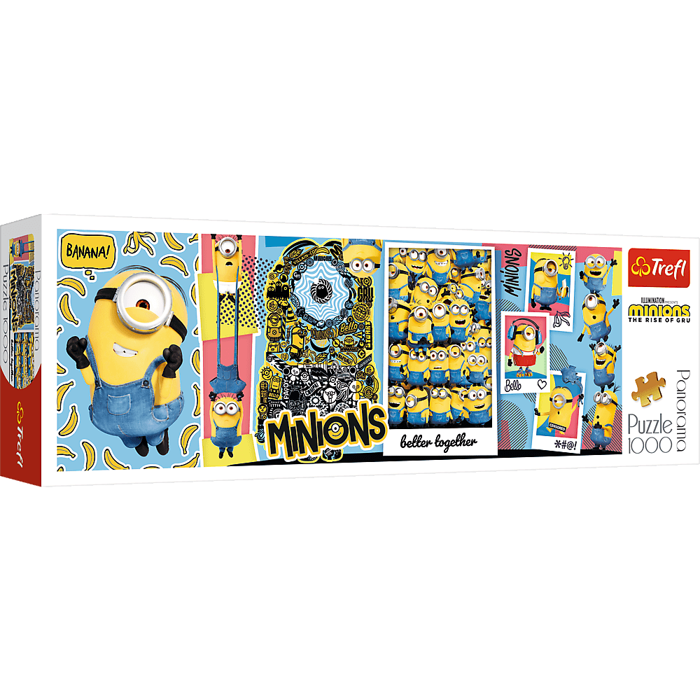 Puzzle 1000 panoramiczne Minionki 29049