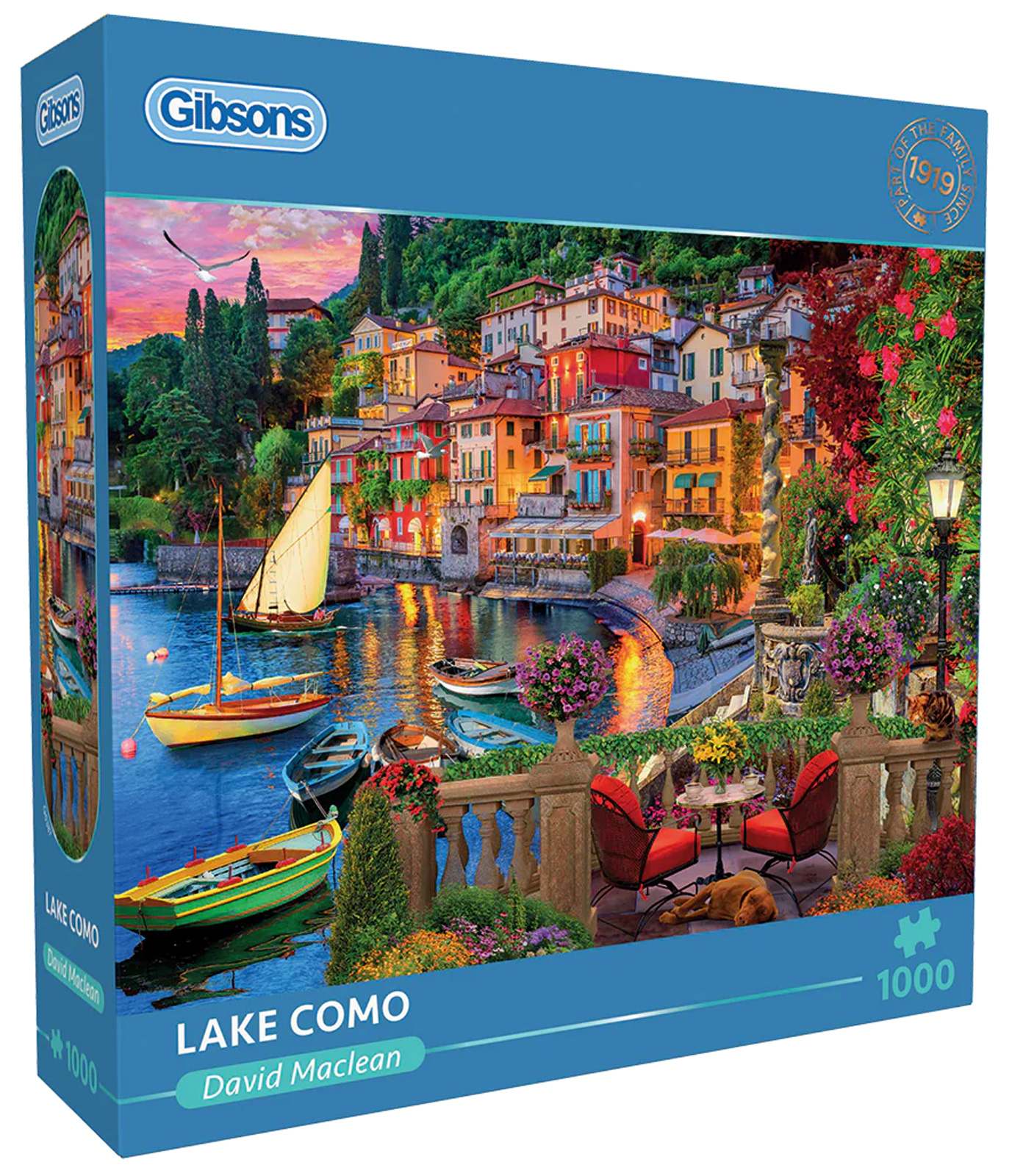 Puzzle 1000 Jezioro Como Włochy 113726