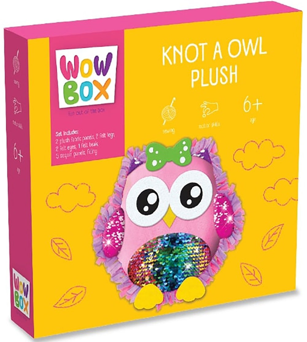 Zestaw kreatywny poduszka Diy Sowa WOW127209