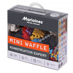 Klocki konstrukcyjne mini konstruktor Expert 141 elementów