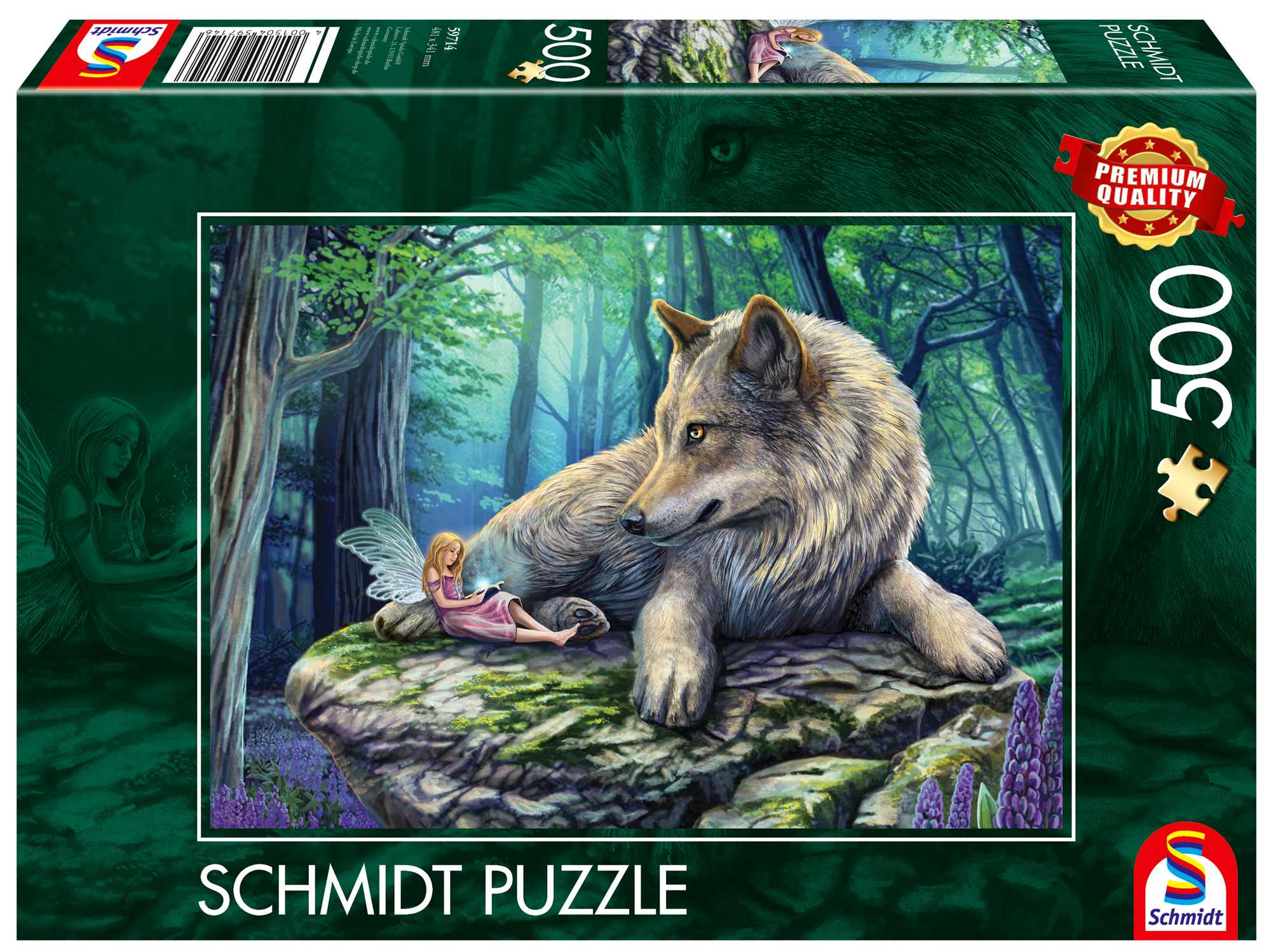 Puzzle 500 PQ Wilk i Wróżka 113380