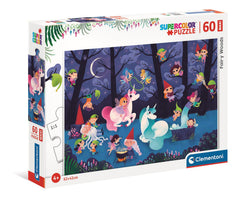 Puzzle 60 maxi super color Wróżka Woods 26468